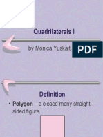 Quadrilaterals I: by Monica Yuskaitis