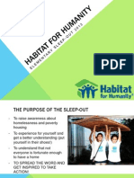 Elementary Habitat Sleepout at NIST