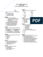 Soal Ujian Nasional Ipa SMP 2005