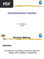 Decision Making Theories