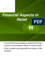 Financial Aspects in Retail