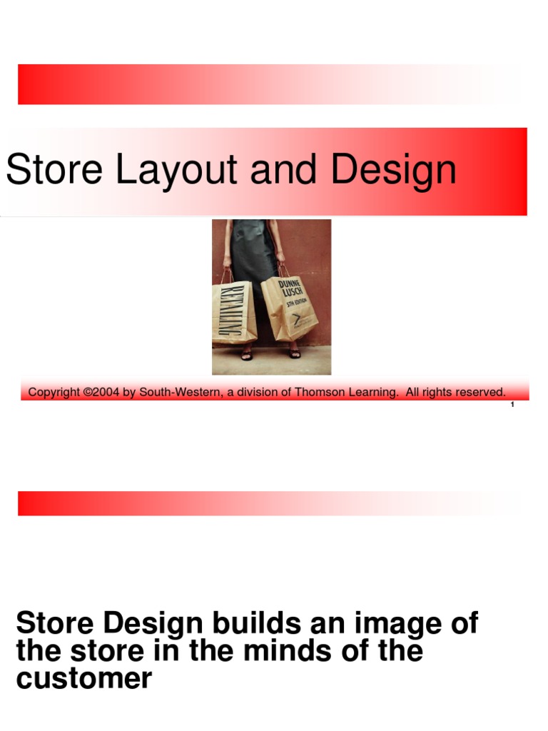 store design and layout.ppt | Retail | Merchandising | Free 30-day