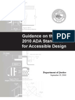 Guidance On The 2010 ADA Standards For Accessible Design