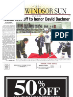 Teams Face Off To Honor David Bachner: Inside This Issue