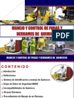 Manejo y Control de Fugas y Derrames de Quimicos