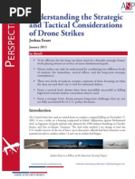 Download Understanding the Strategic and Tactical Considerations of Drone Strikes by The American Security Project SN121483783 doc pdf