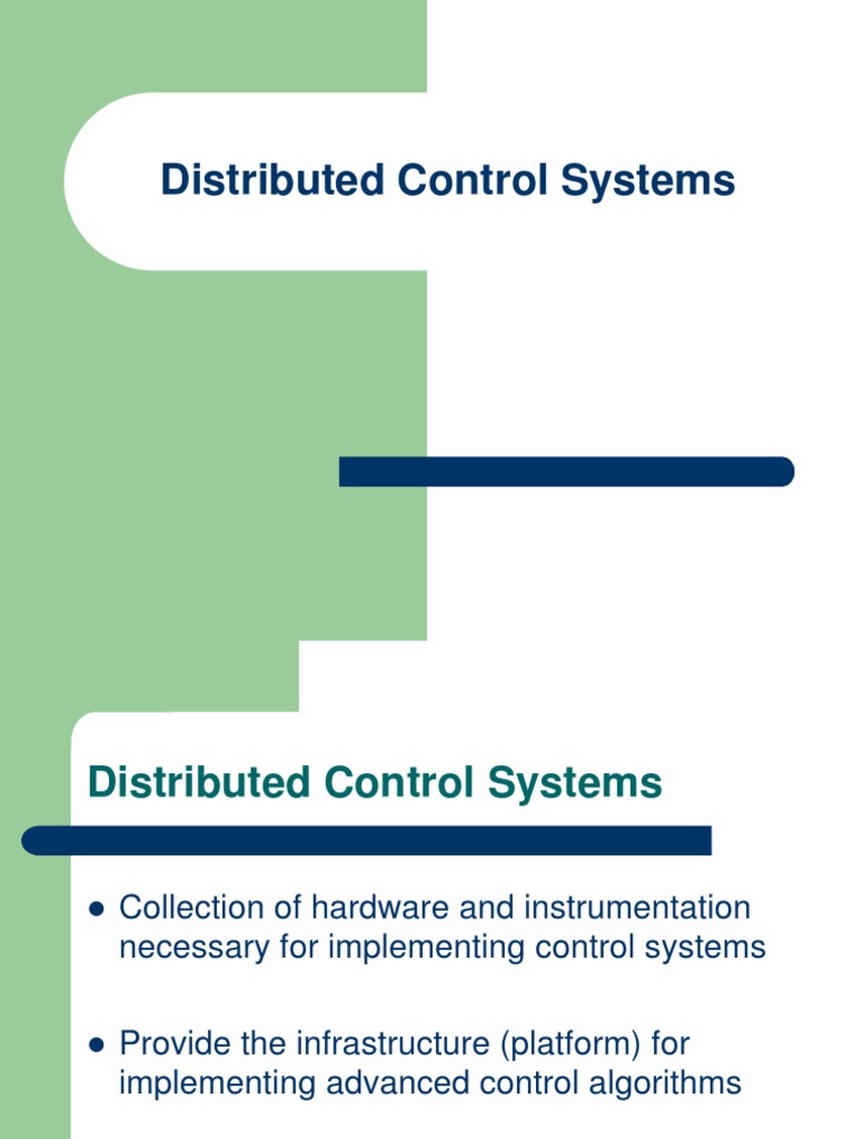 Distributed Control systems | Digital Electronics | Instrumentation