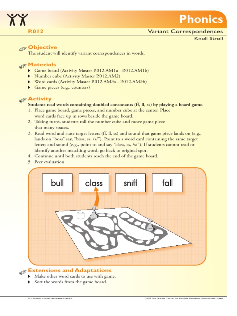 2nd and 3rd Grade Phonics Varient Correspondences | Phonics | Linguistics