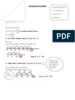 Multiplication Strategies