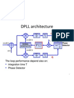 DPLL Architecture: The Loop Performance Depend Also On: Integration Time T Phase Detector