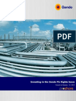 Investing in Oando PLC Rights Issue