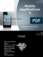 Mobile Applikationen