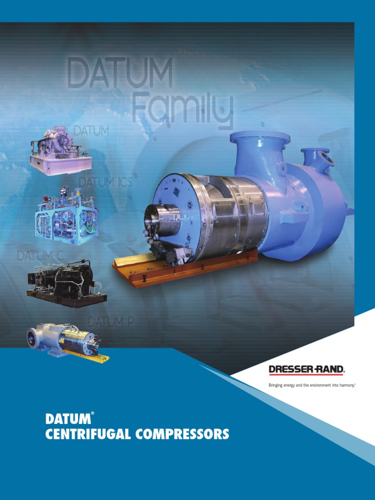 Dresser Rand DATUM Compressors PDF Natural Gas Bearing (Mechanical)