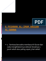 6 Pesanan Hasan Al Banna