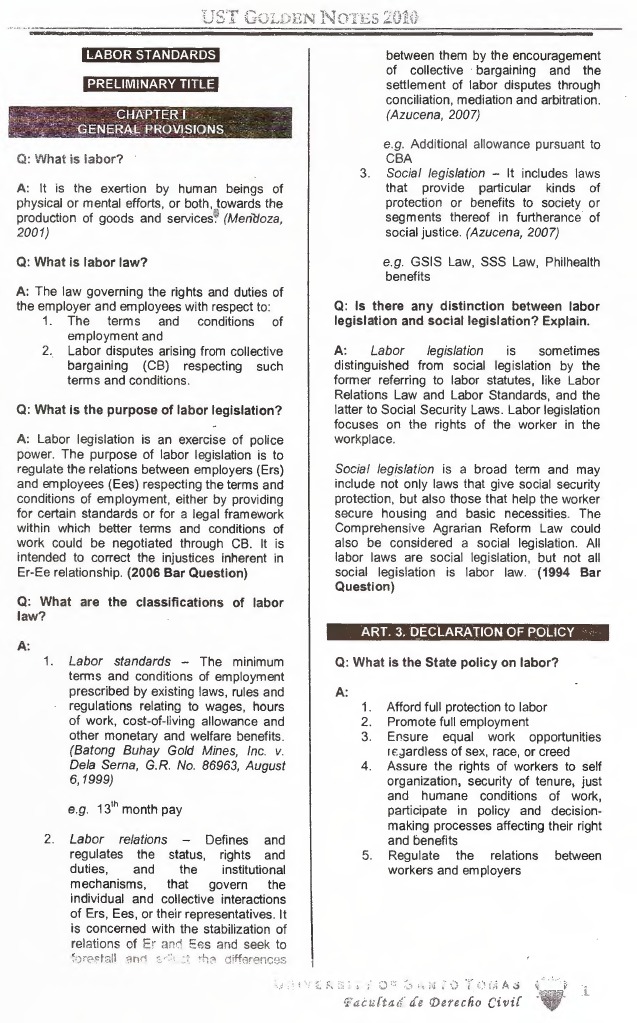 Labor Law PDF | PDF