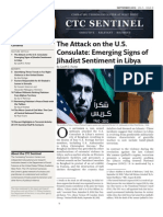 The Attack On The U.S. Consulate: Emerging Signs of Jihadist Sentiment in Libya