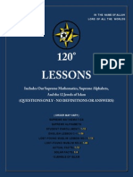 120 Lessons (Study Book)