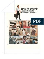 Mosler Service Brochure