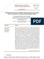 Comparison Between A Brewery Effluent and Its Receiving Stream in Ibadan Based On Their Physico Chemical and Microbiological Analysis