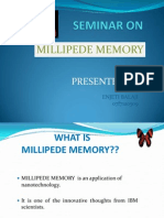 Millipede Memory