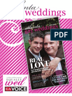 2013 Atlanta Gay Weddings media kit