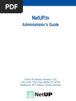 Download NetUP IPTV Admin Guide New Eng by Techne Phobos SN121573401 doc pdf