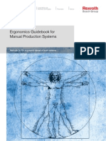 Ergonomics Guidebook For Manual Production Systems: Methods For The Ergonomic Design of Work Systems