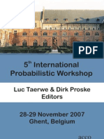 5th International Probabilistic Workshop
