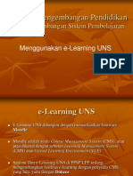 Petunjuk E-Learning UNS