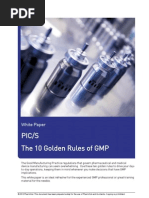Download 10 GOLDEN RULES OF PICS PHARMACEUTICAL PHARMA cGMP PROJECT  by Amina Sharim SN121583420 doc pdf