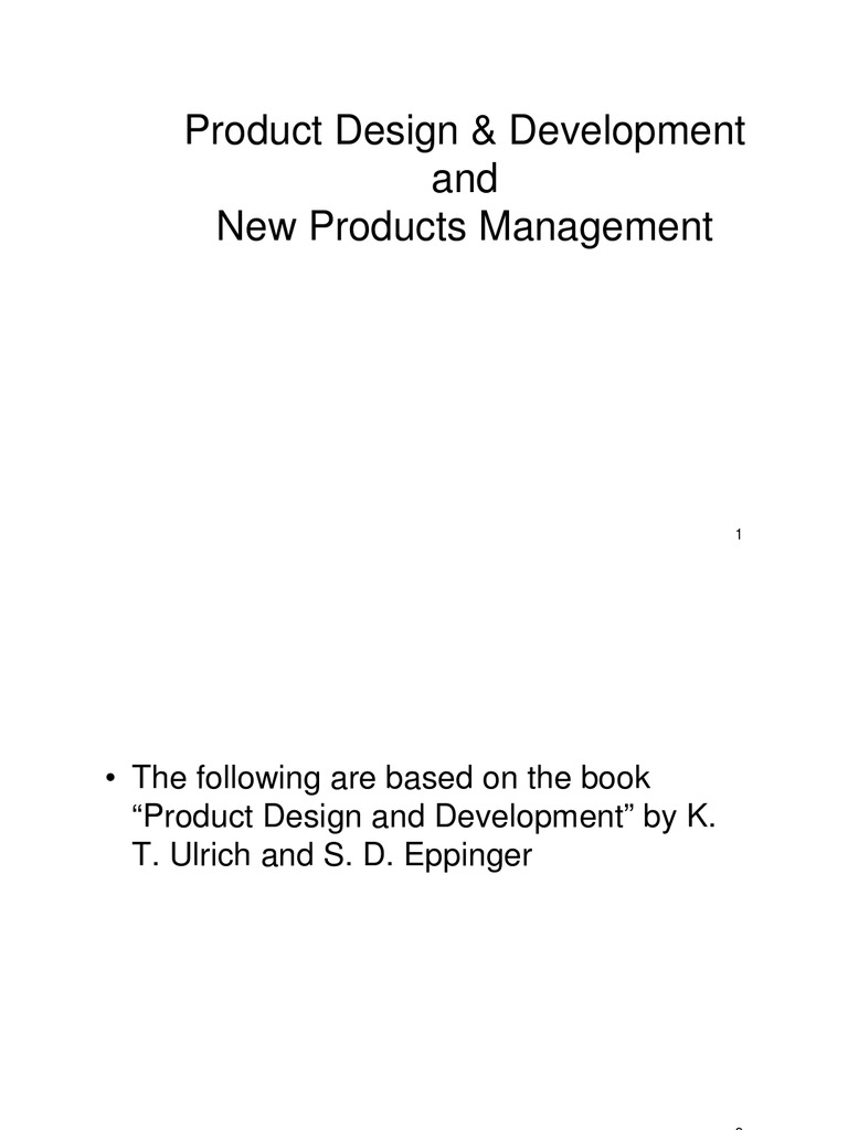 Product Development Insights and Challenges | PDF | New Product ...