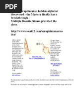 Download Codex Seraphinianus Hidden Alphabet Discovered by Maureen Shoe SN121585840 doc pdf