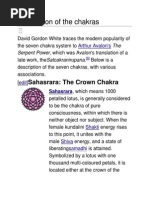 Description of Chakras