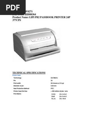 lipi pb2 printer driver