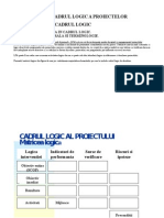 Abordarea in Cadrul Logic A Proiectelor