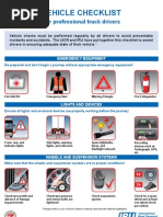 Vehicle Checklist