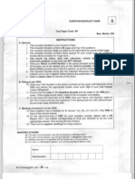 ISO-8859-1__IIT JAM BioTechnology Sample Paper 5