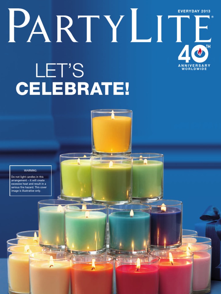 Partylite Catalogue 2013 PDF Candle Nature