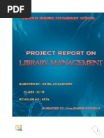 C++ Project On Library Management by KC