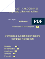 Derivatii Halogenati