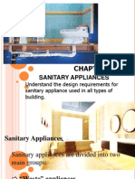 Sanitary Appliance Design Requirements