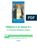 PĂRINTELE CLEOPA - Mânca-V-Ar Raiul Vol 2