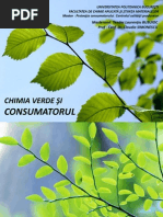 CHIMIA VERDE ŞI CONSUMATORUL