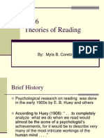 ED6 Theories of Reading: By: Myla B. Coretz
