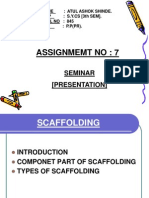 Assignmemt No: 7: Seminar (Presentation)