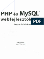 PHP & MySQL Webfejlesztoknek