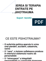 Consilierea Si Terapia Centrata Pe Trauma