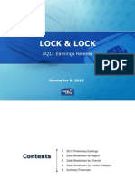 Lock&Lock_3Q12 Earnings Release