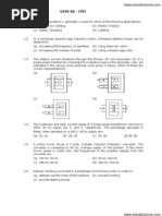 GATE 1991 EE