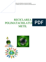Reciclarea polimetil metacrilatului